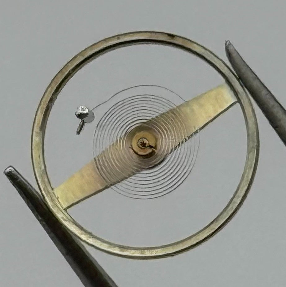 ST 1800 1805 Balance Wheel Complete And Spring Renata 1508 Watch Movement Parts