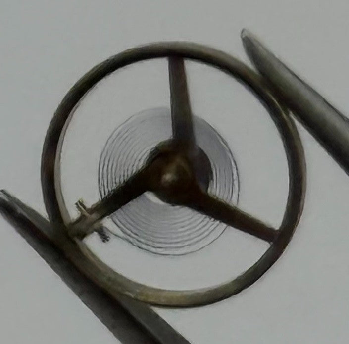 FHF 59-21 Balance Wheel Complete And Spring Renata 1353 Watch Movement Parts NOS