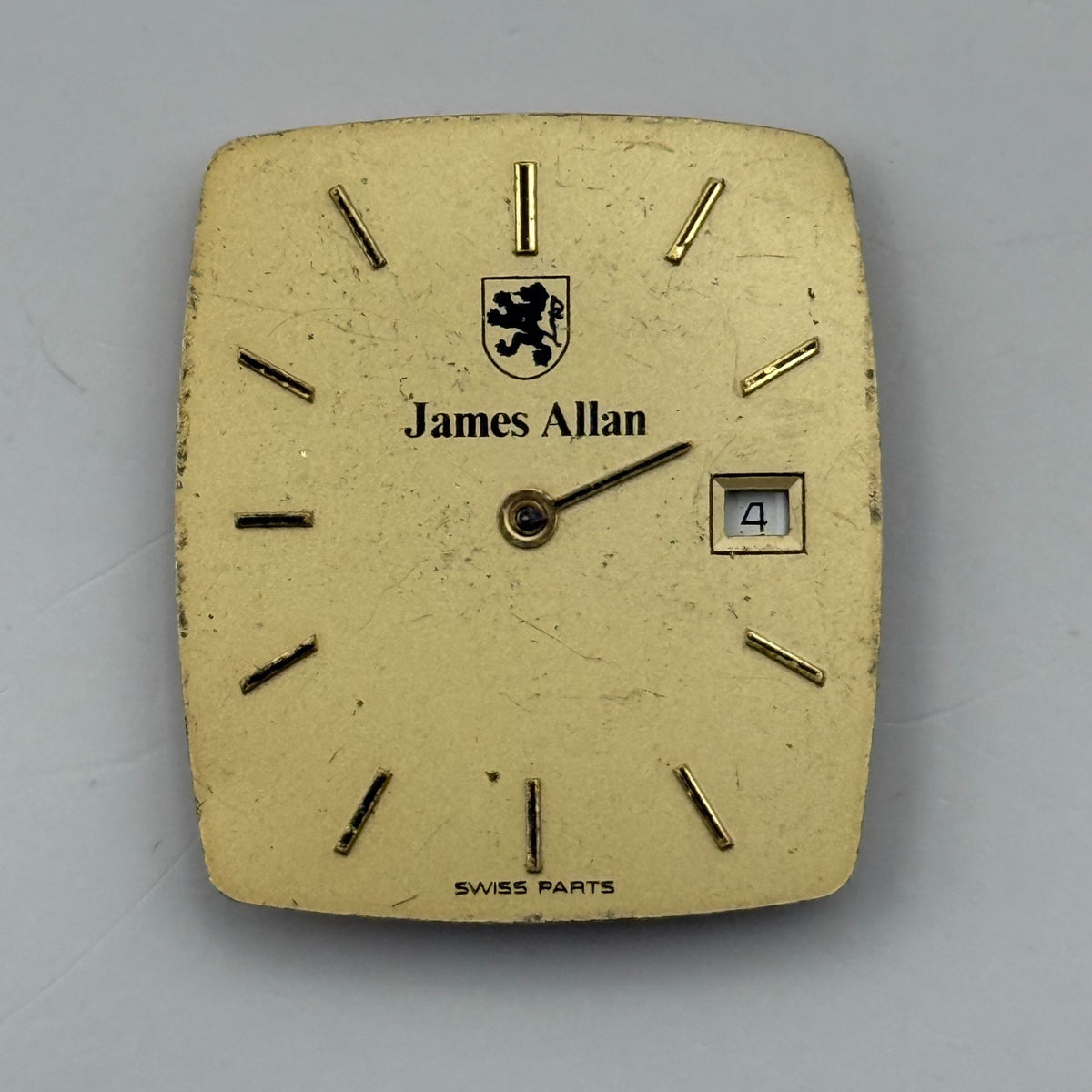 ETA 956.414 Watch Movement UNTESTED Quartz James Allan Swiss 7J Parts 19.7mm
