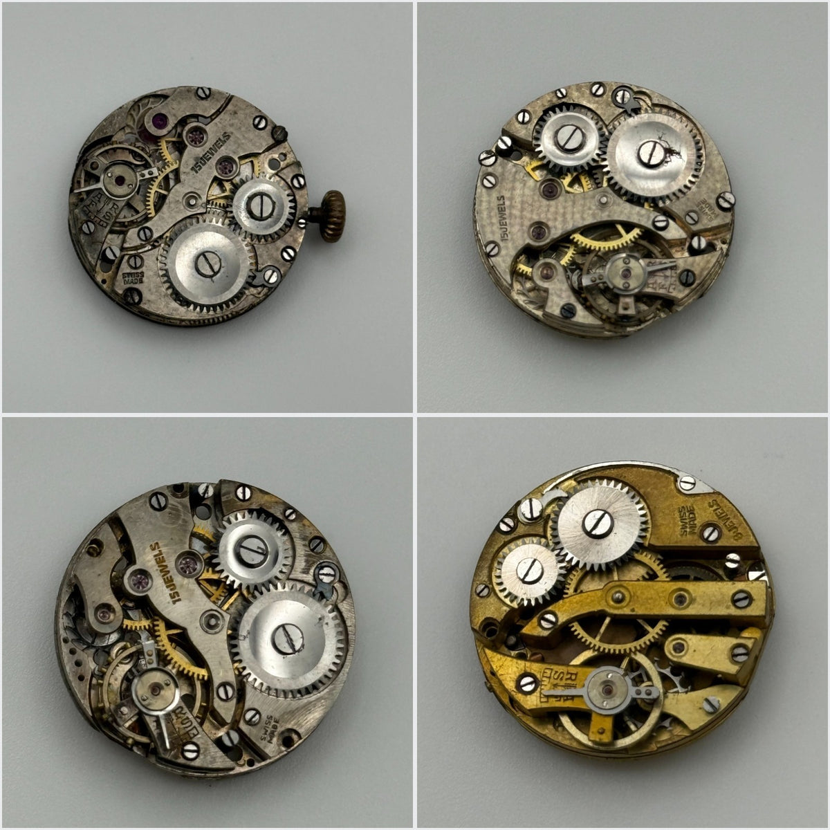 AS Watch Movement - A. Schild - Parts / Repair - Select From Available Options