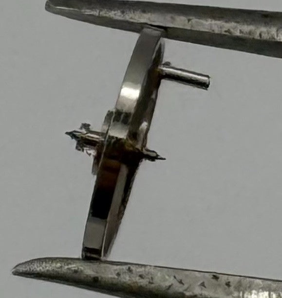 AS 976 1012 Balance Wheel Complete And Spring 5’’’ 1426 Watch Movement Parts NOS