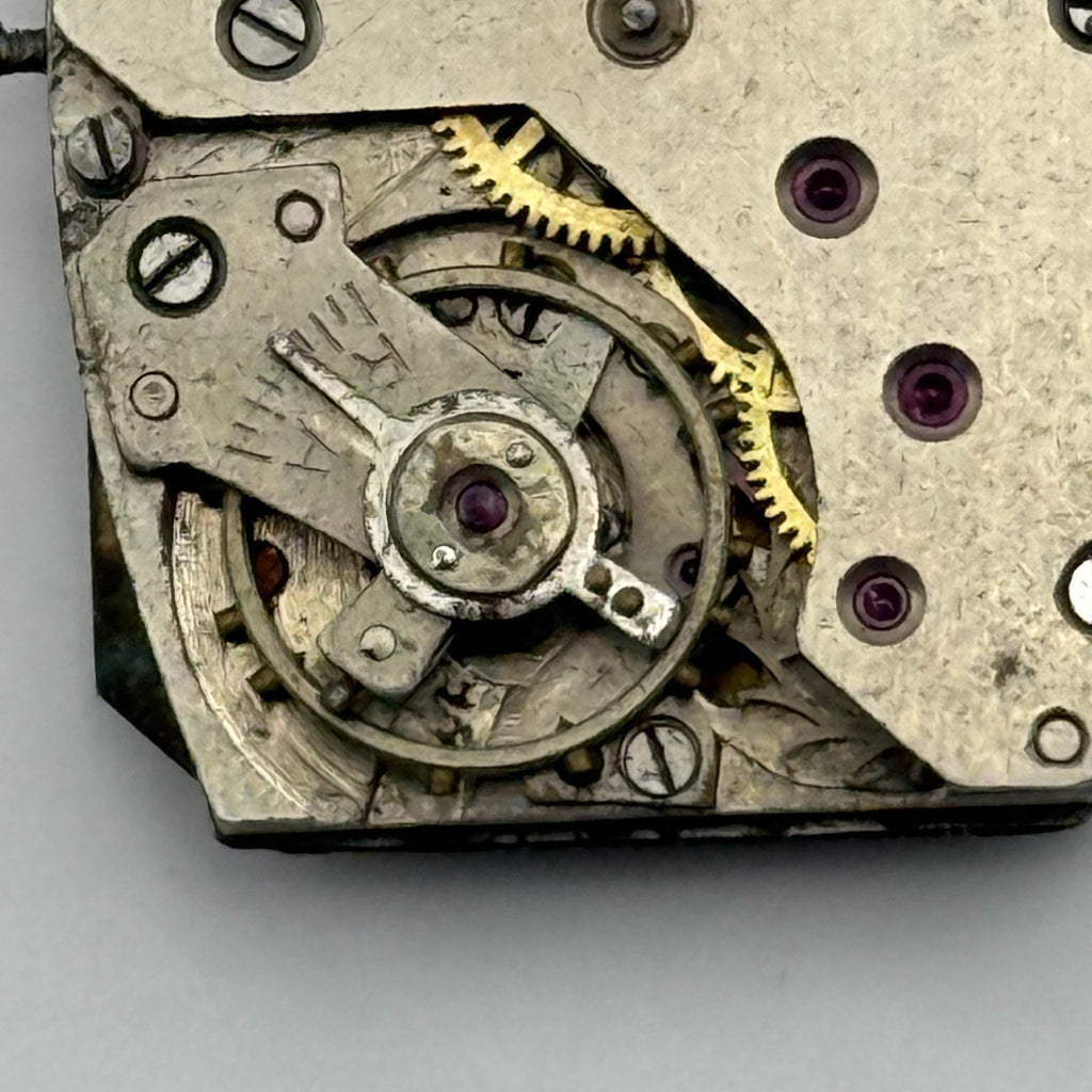 JNTERCO Watch Movement 15 Rubis Antimagnetic Germany Manual Wind Parts 20mm