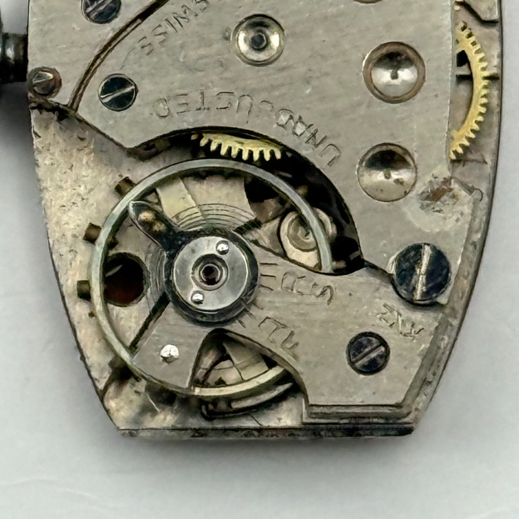 Kelton Model AL 10 Watch Movement Central Timex M10 Swiss 7 Jewels Parts 16.2mm