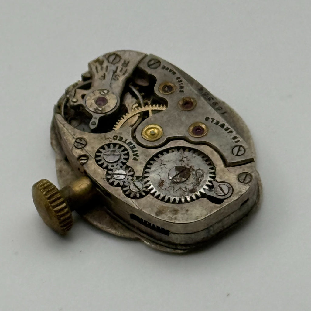 Cyma Watch Movement Ladies 15 Jewels Swiss Manual Wind Parts Repair 12.5mm
