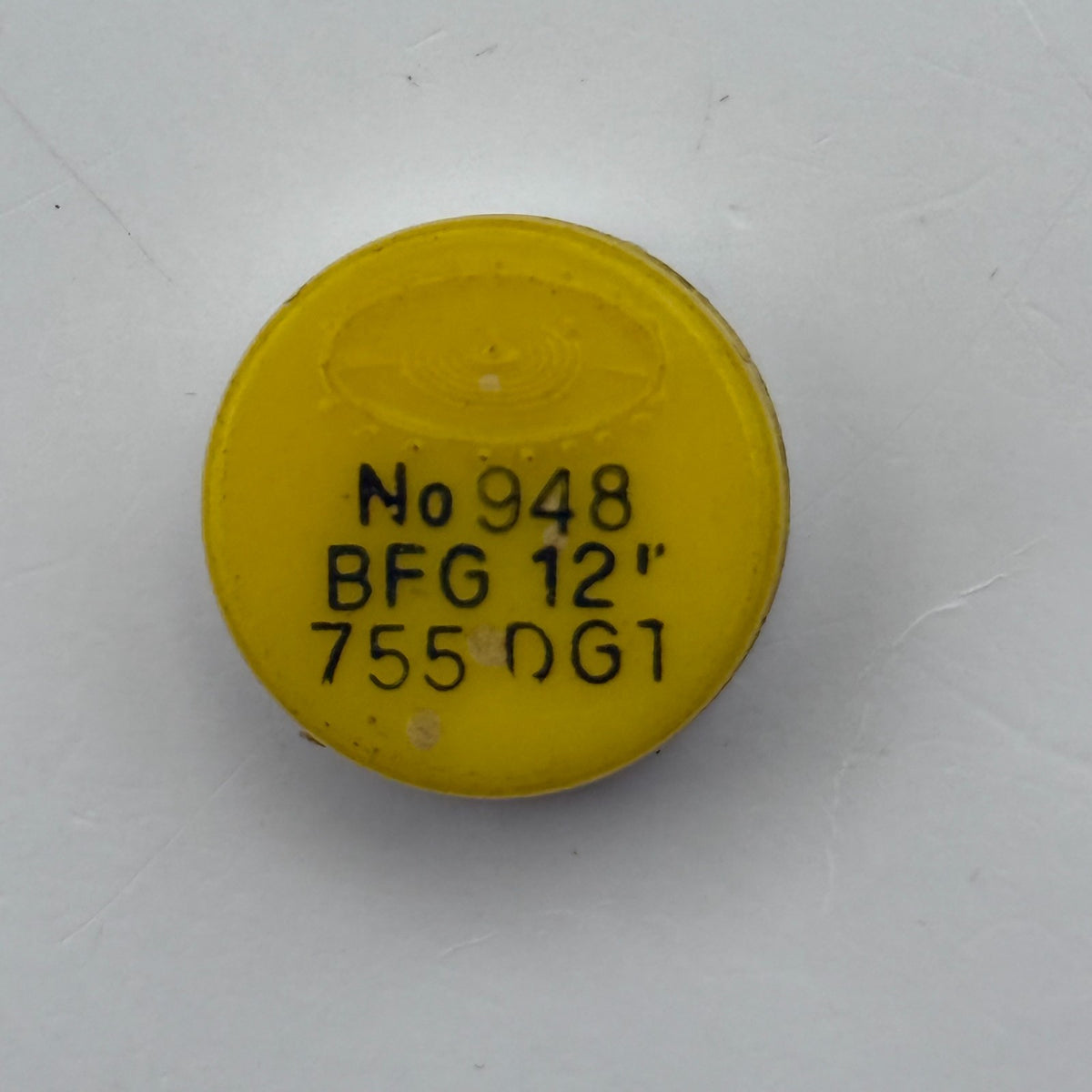 BFG 755 DGT Balance Wheel Complete And Spring 12’’’ 948 Watch Movement Parts NOS