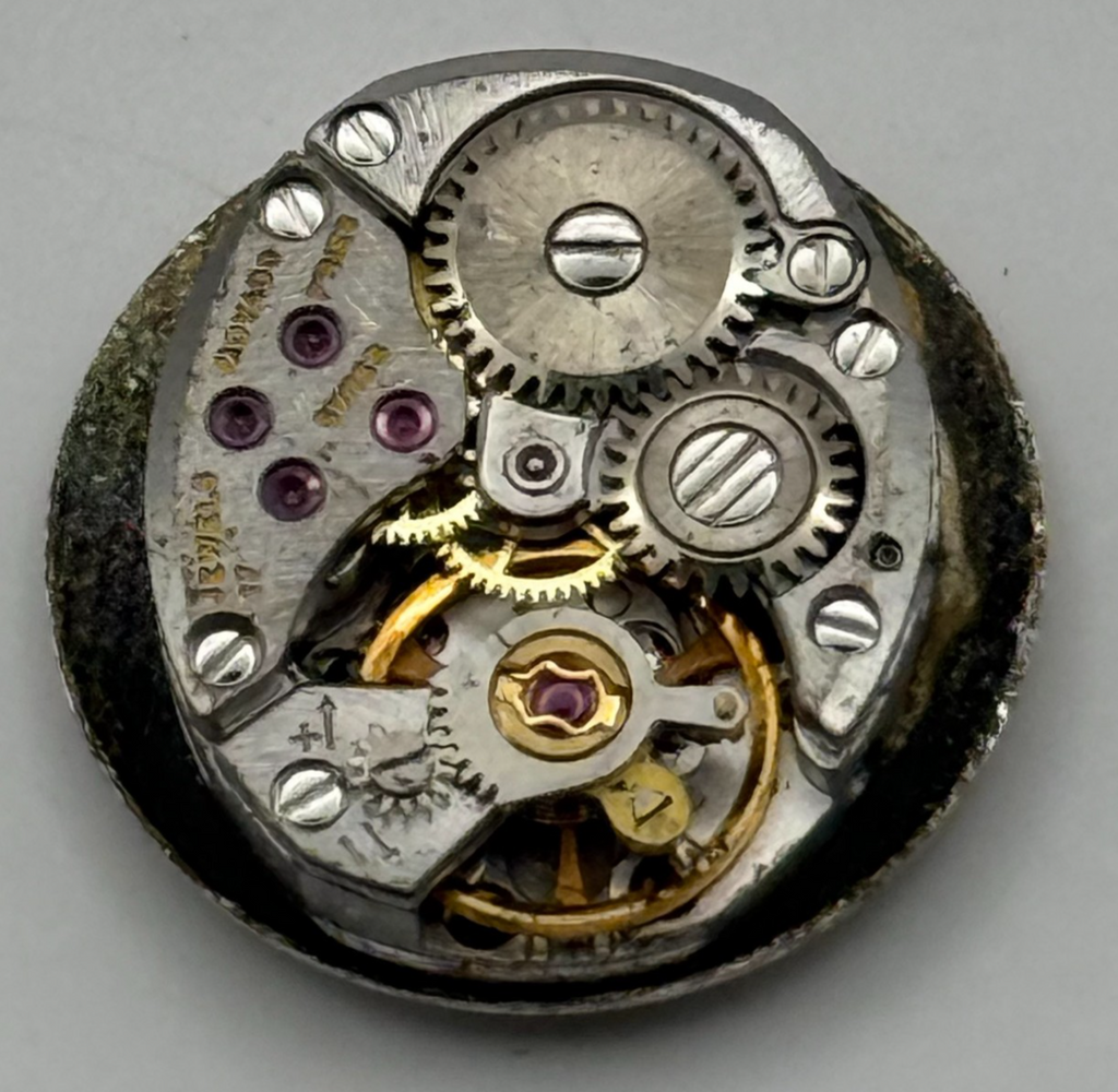 Zenith 1100 Watch Movement Movado Fries Ladies 17 Jewels Manual Wind Parts 11.6m