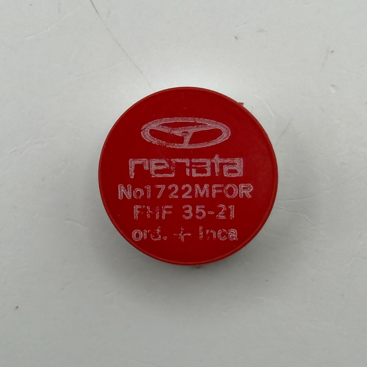 FHF 35-21 Balance Wheel Complete And Spring Renata 1722 Watch Movement Parts NOS
