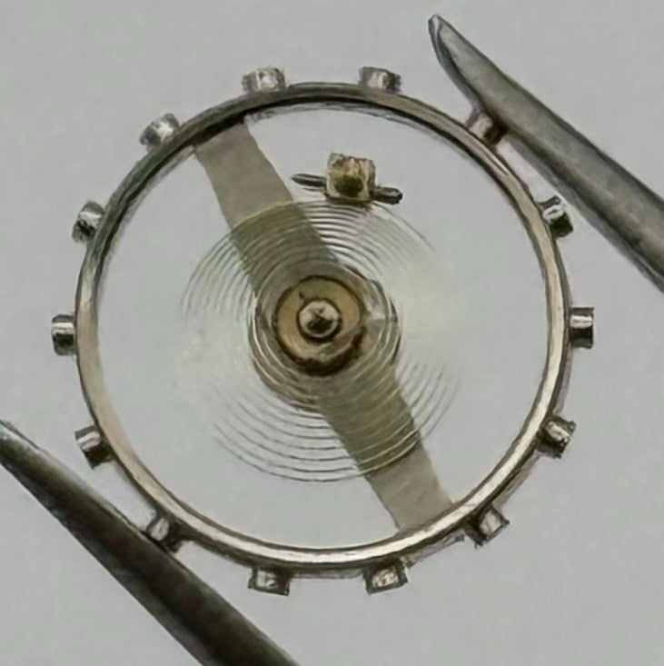 EB 1431 Balance Wheel Complete And Spring 8¾’’’ Renata 120 Watch Movement Parts