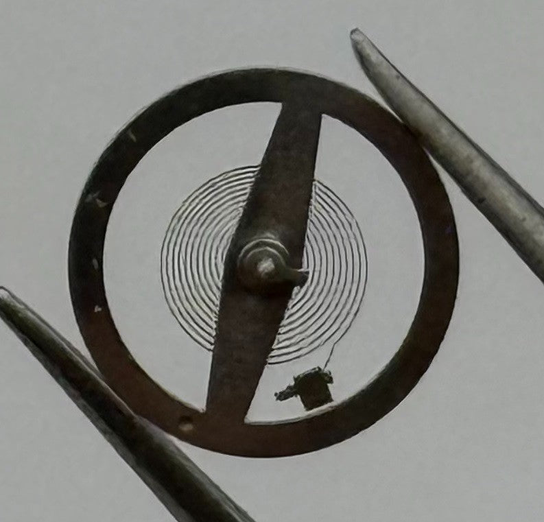 BFG 910 Balance Wheel Complete And Spring 8¾’’’ 4415 Watch Movement Parts NOS