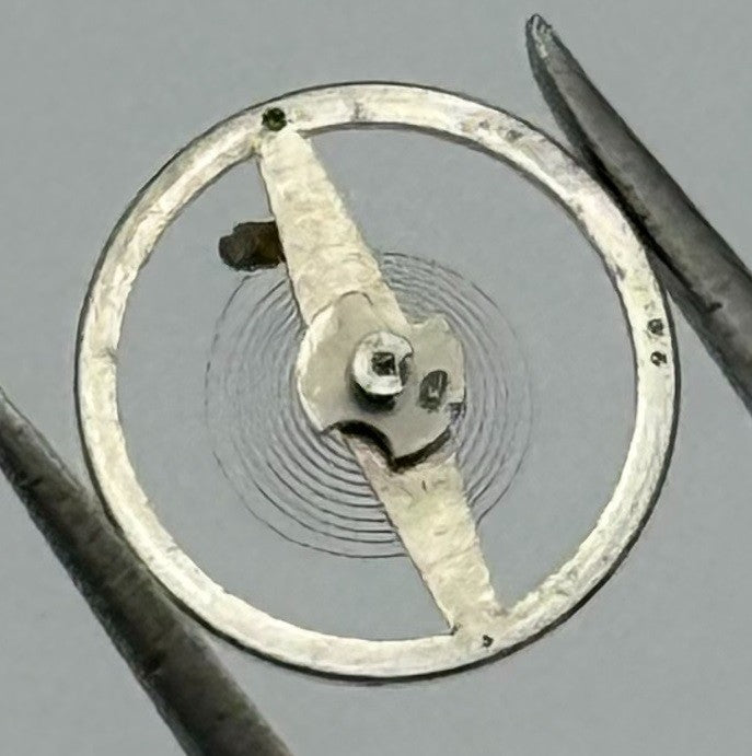Oris 380 Balance Wheel Complete And Spring 6¾-8’’’ 398 Watch Movement Parts NOS