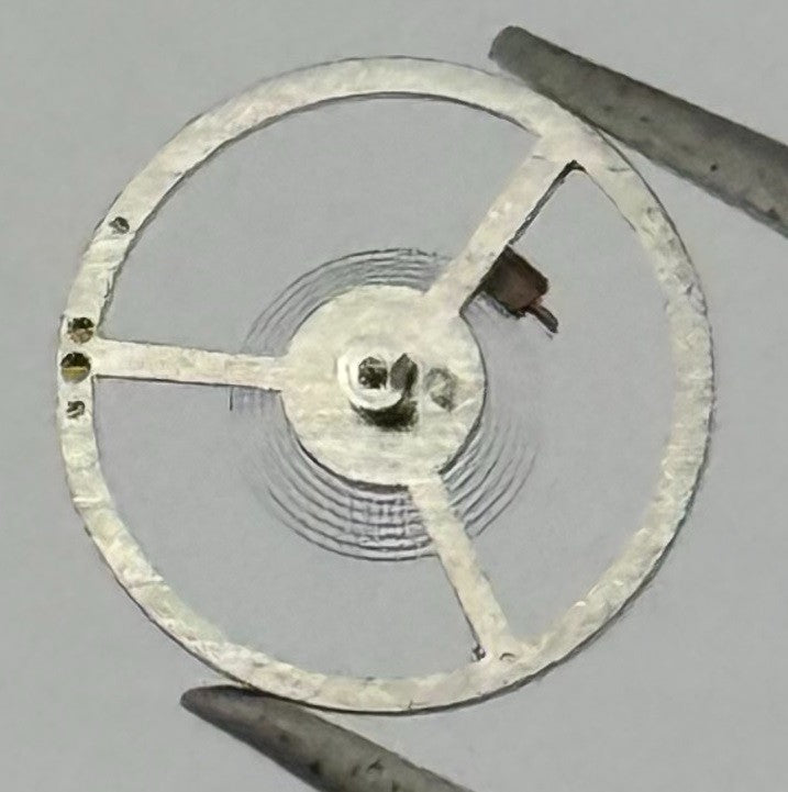 Oris 210 Balance Wheel Complete And Spring 8¾’’’ 463 Watch Movement Parts NOS