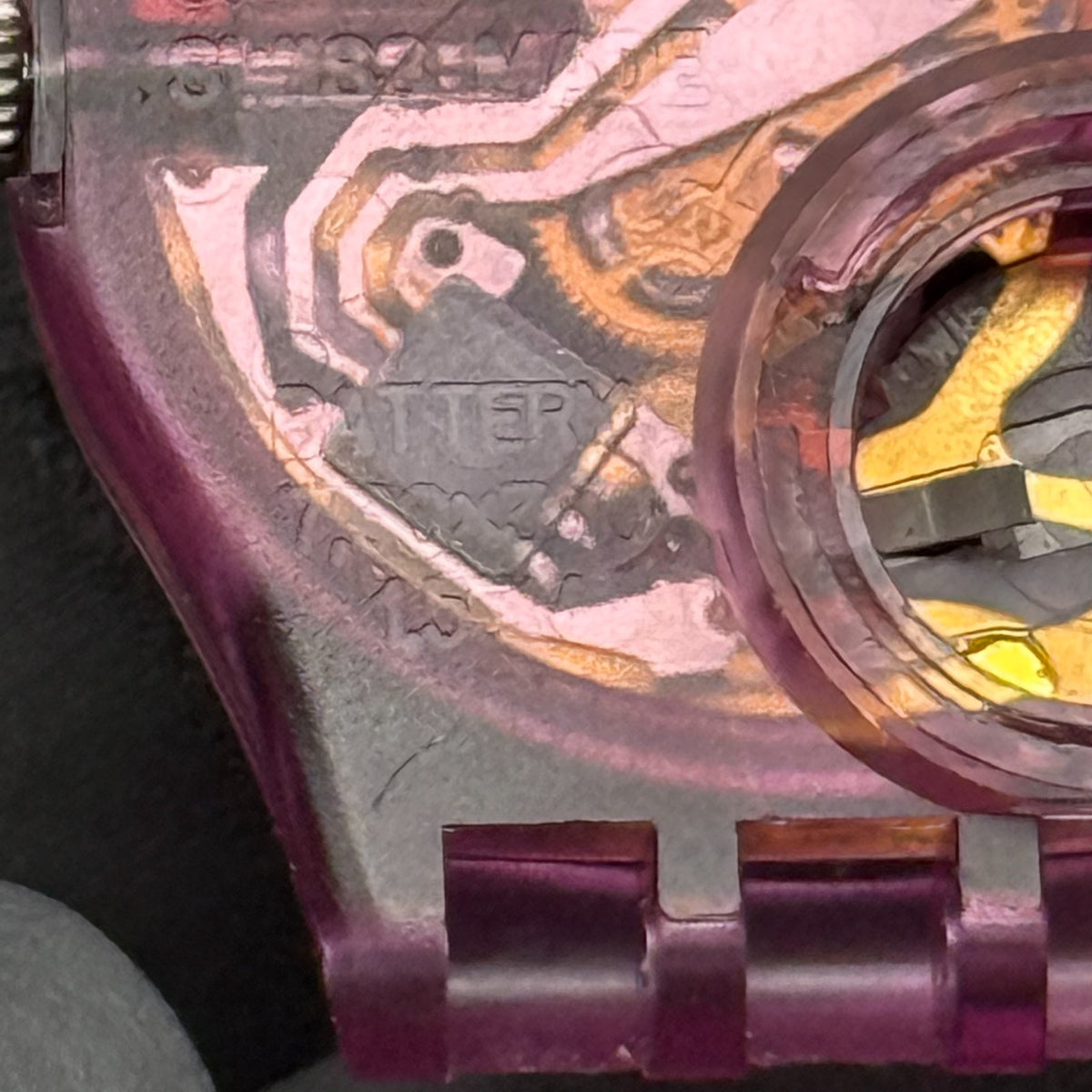 Vintage Swatch Lady Watch LR109 Beaujolais 1989 ETA Quartz Swiss 25mm Parts 