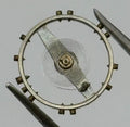 Record 160 Balance Wheel Complete And Spring 9¾’’’ 292 Watch Movement Parts NOS
