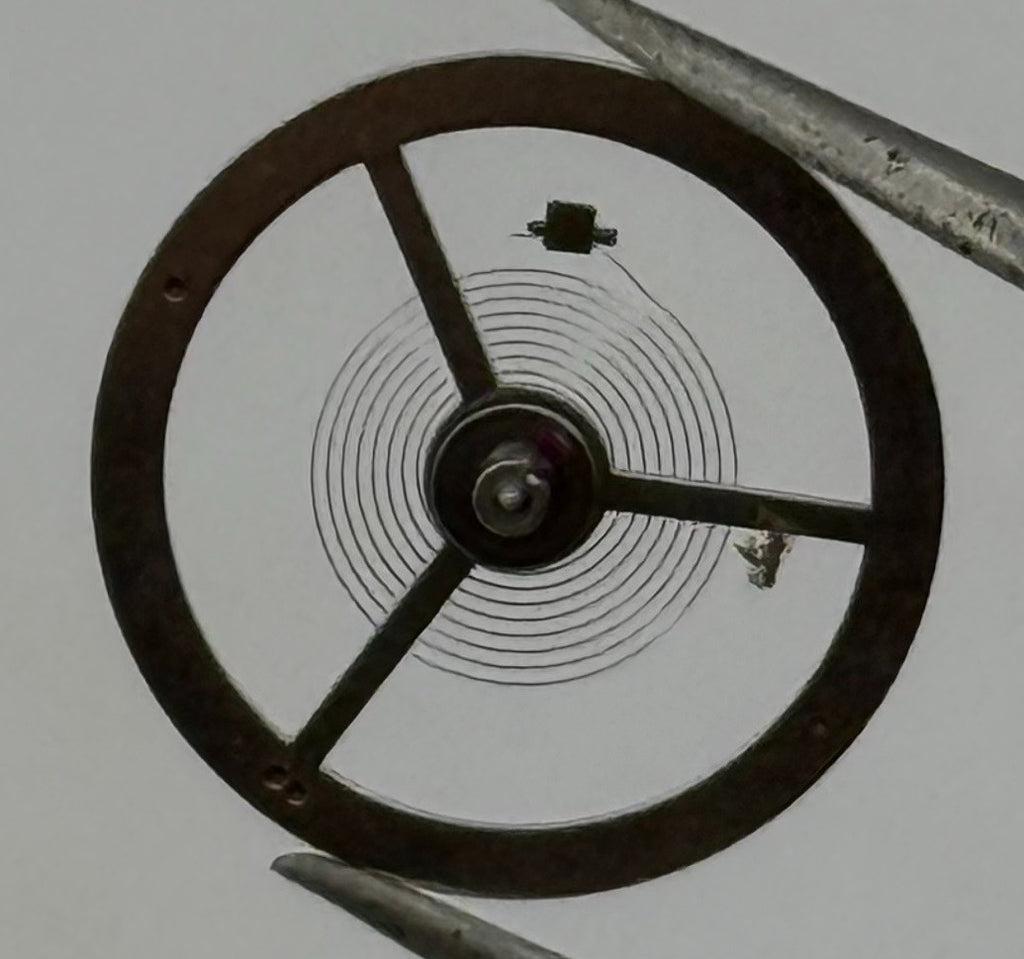 BFG 582 Balance Wheel Complete And Spring 13½’’’ 1782 Watch Movement Parts NOS