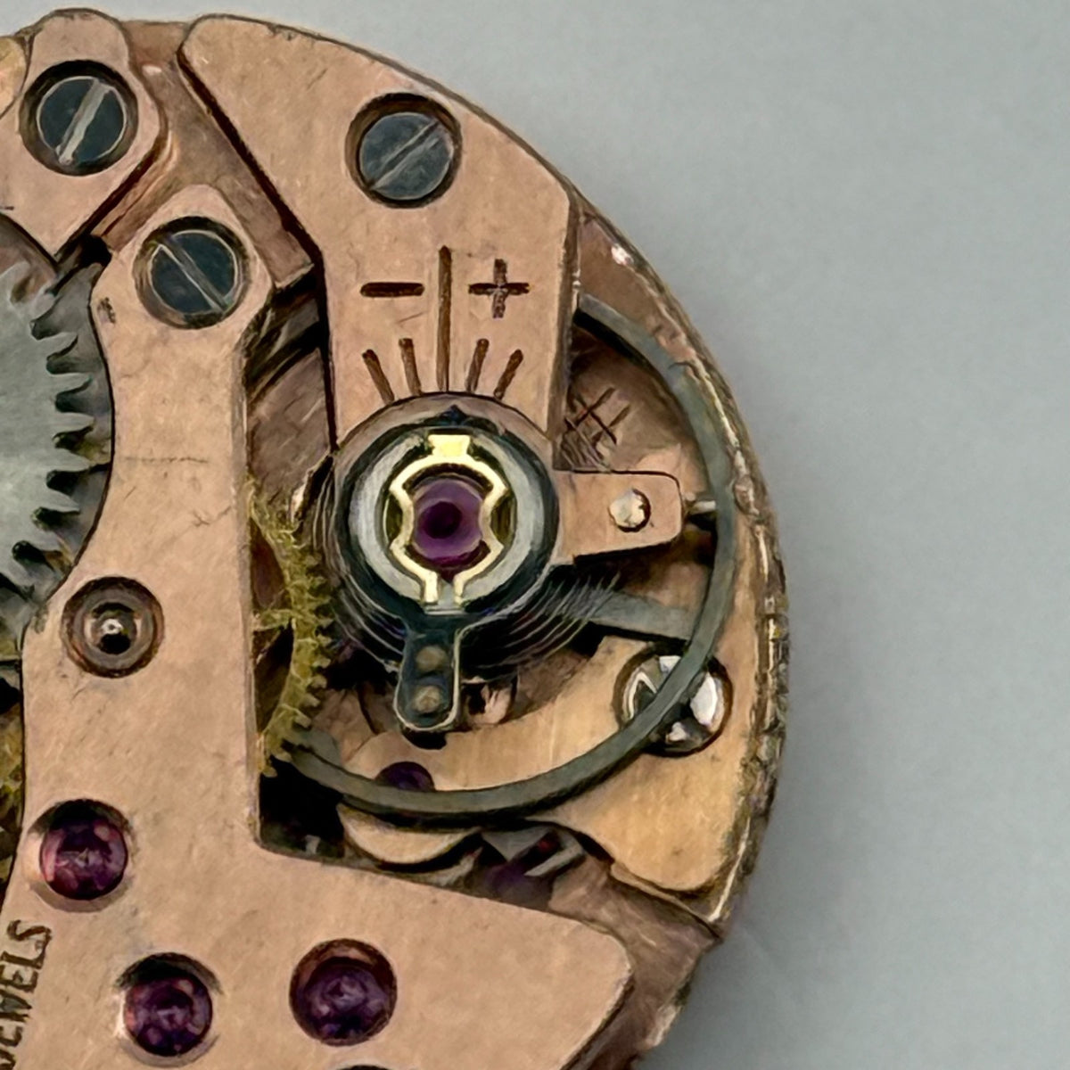 FHF 34 Watch Movement Andersons 15 Jewels Swiss Manual Wind Parts Repair 17.4mm