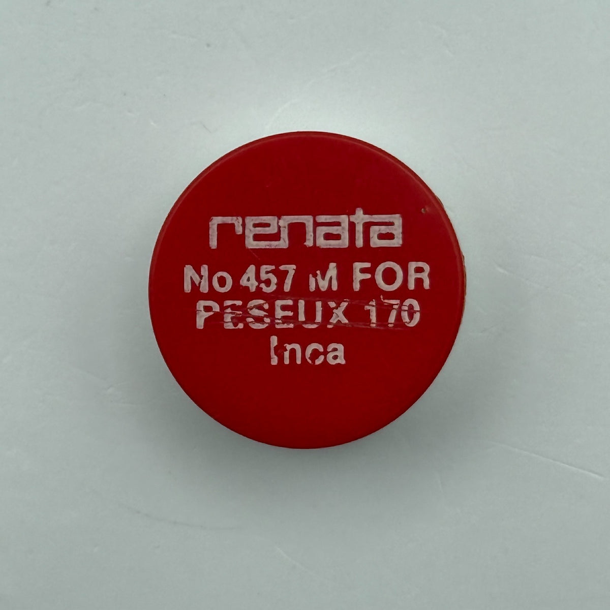 Peseux 170 Inca Balance Wheel Complete And Spring 457 Watch Movement Parts NOS