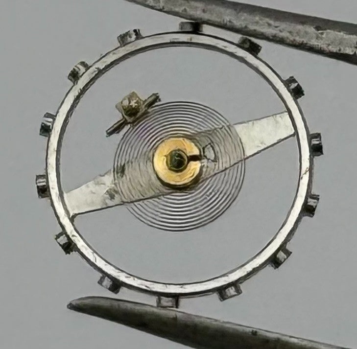 MST 359 Balance Wheel Complete And Spring 8¾’’’ 364 Watch Movement Parts NOS