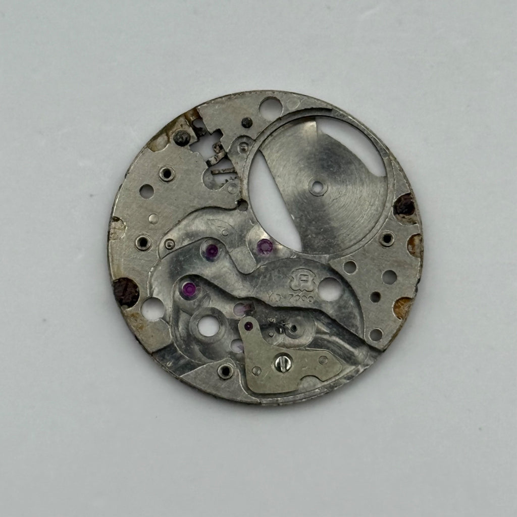 Peseux P 7000 Watch Movement - Main Plate - For Parts / Repair - 23.6mm