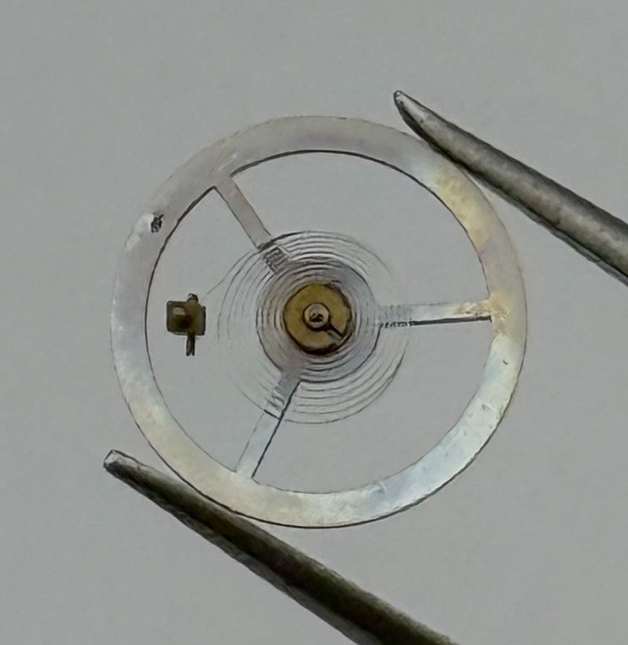 EB 8350 8356-66 /2 Balance Wheel Complete And Spring Watch 5053 Movement Parts