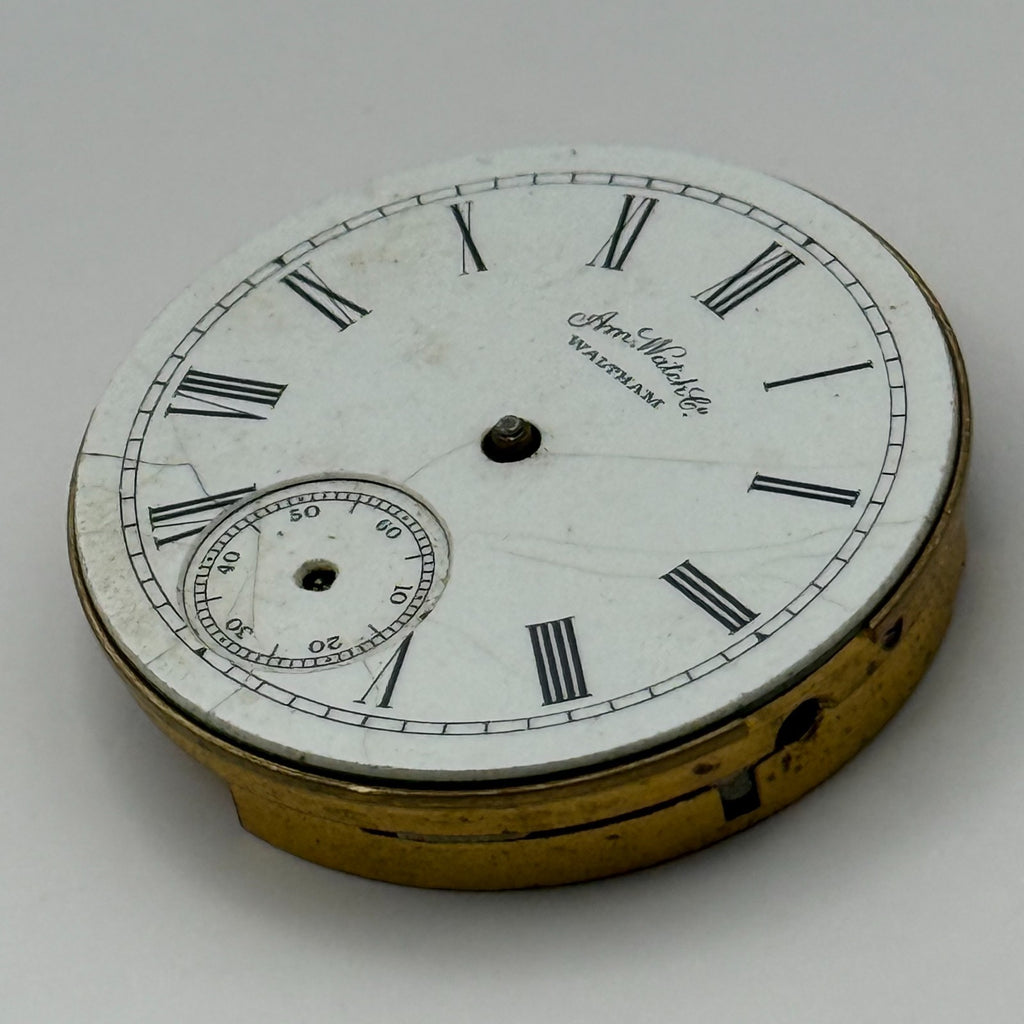 Waltham Grade G Watch Movement Model 1882 American Antique 1s Parts Repair