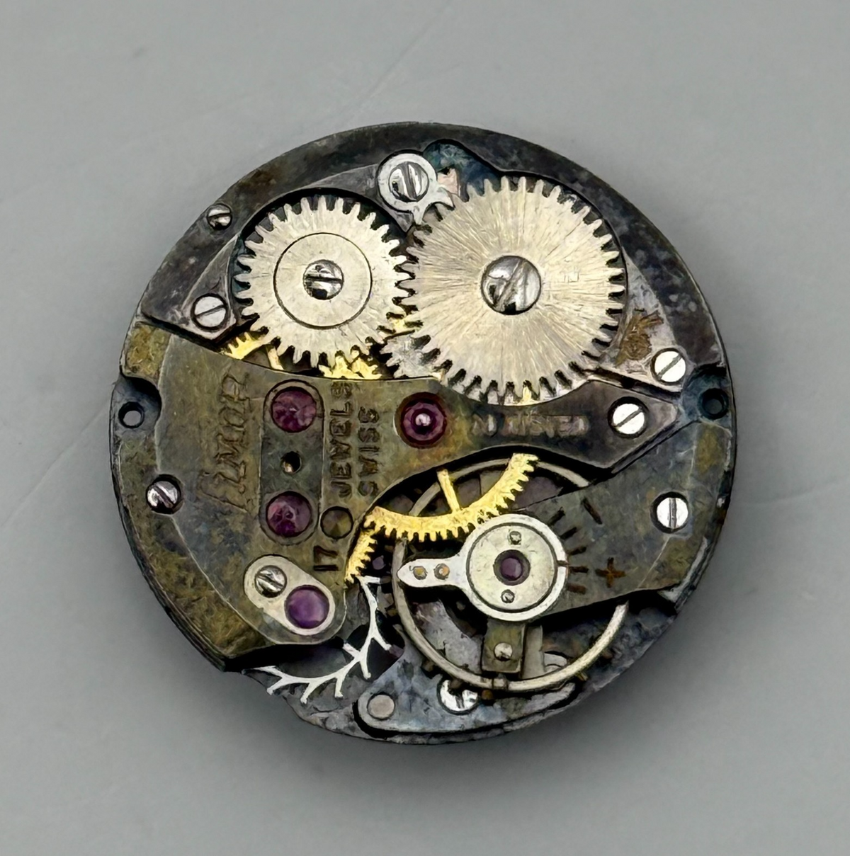 Felsa 4022 Watch Movement Timor 17 Jewels Swiss Manual Wind Parts Repair 17.5mm