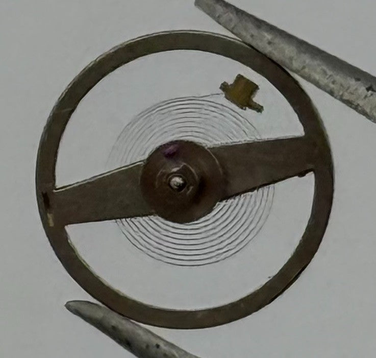 Smith LY Balance Wheel Complete And Spring 8¾’’’ 5282 Watch Movement Parts NOS