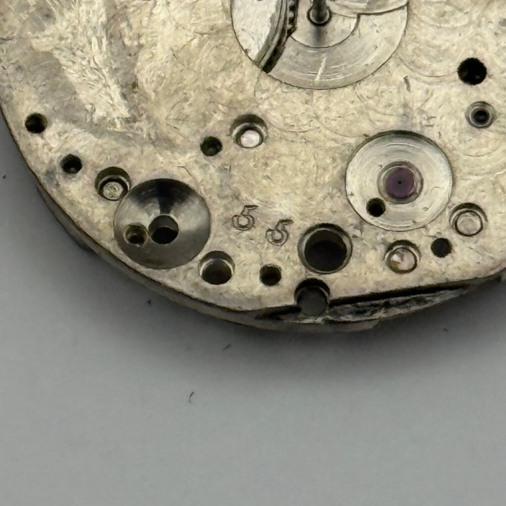 Rolex Genex Veriflat 15 Rubies Watch Movement - For Parts / Repair - 23.6mm