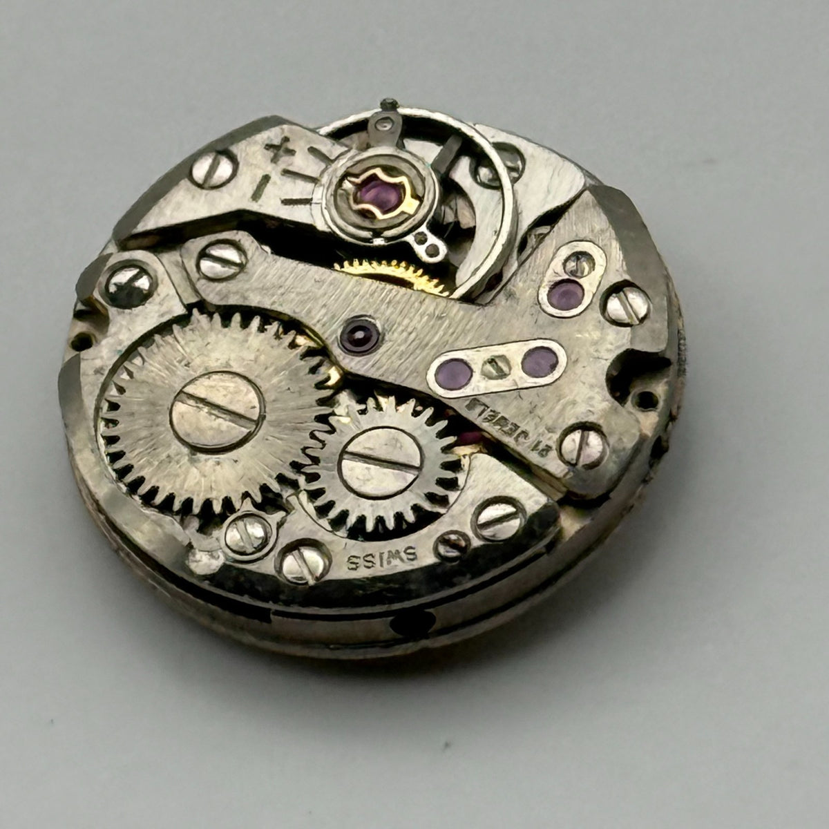 FHF 34-21 Watch Movement Rotary 21 Jewels Swiss Manual Wind Parts Repair 17.5mm
