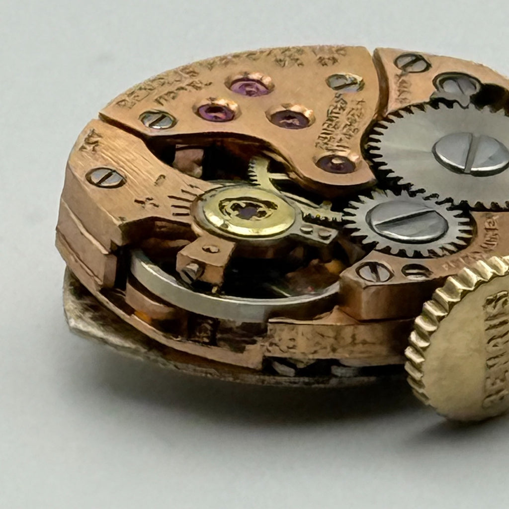 AS 1491 Watch Movement Running A. Schild Benrus DZ 2F Swiss 17 Jewels Parts 13mm