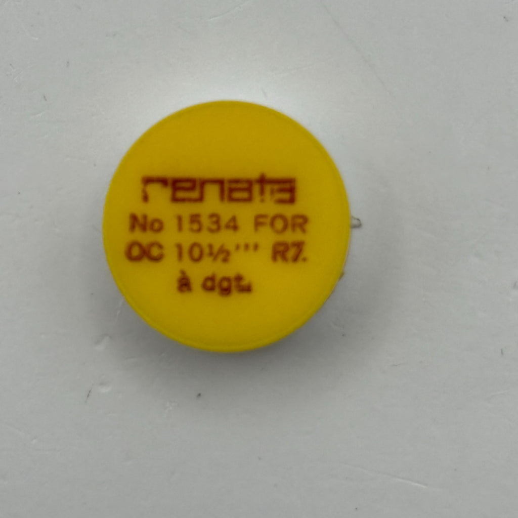 OC R7 Balance Wheel Complete And Spring 10½’’’ Renata 1534 Watch Movement Parts