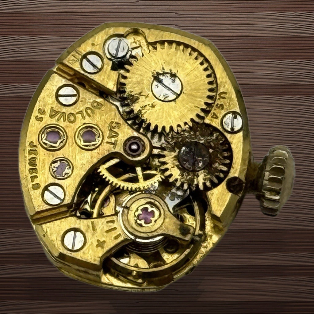 Bulova 5AT Watch Movement - Ladies - For Parts / Repair - 13.1mm