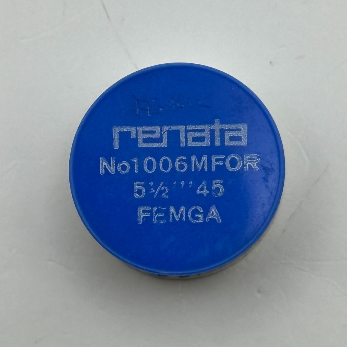 Femga 45 Balance Wheel Complete And Spring 5½’’’ 1006 M Watch Movement Parts NOS