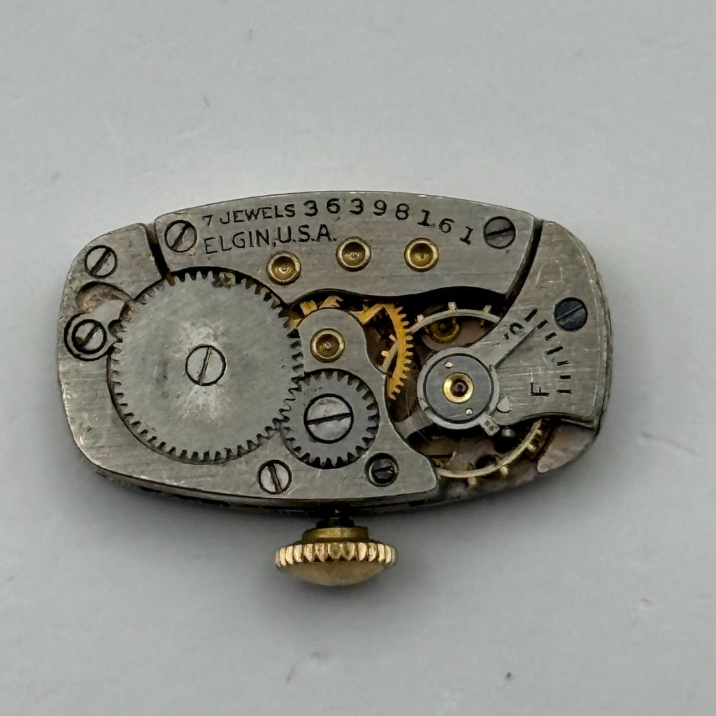 Elgin 529 Watch Movement American Parts Repair