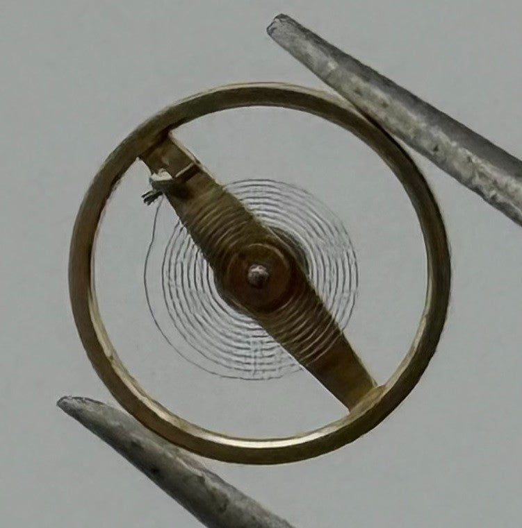GSW 60 66 Balance Wheel Complete And Spring 5½’’’ 1068 Watch Movement Parts NOS