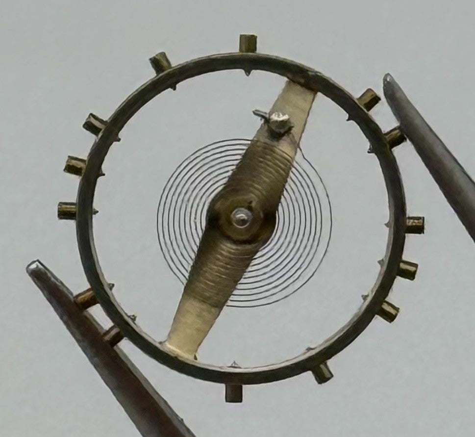 AS 1700-3 Balance Wheel Complete And Spring Renata 1165 Watch Movement Parts NOS