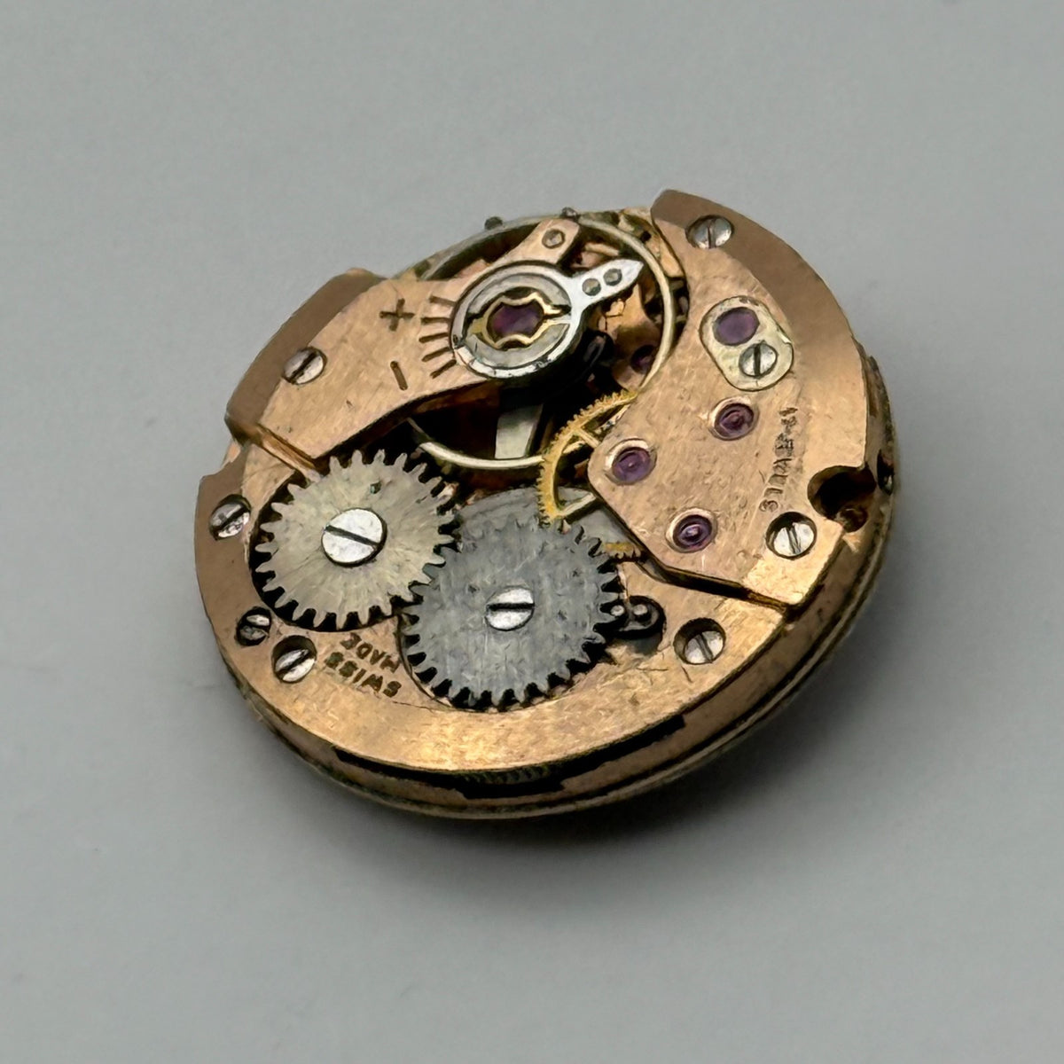 ETA 2510 Watch Movement Majex 17 Jewels Swiss Manual Wind Parts Repair 17.5mm