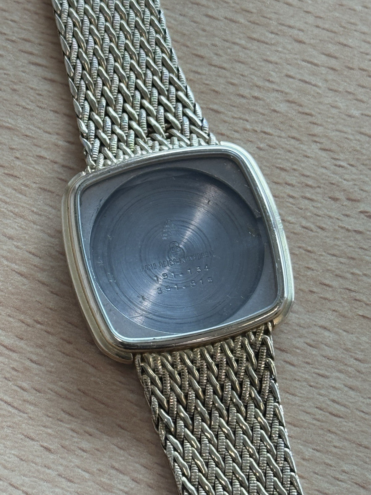 Omega 191.134 Watch Bracelet & Case Omega De Ville 1365 Gold Plated ED 1354/342