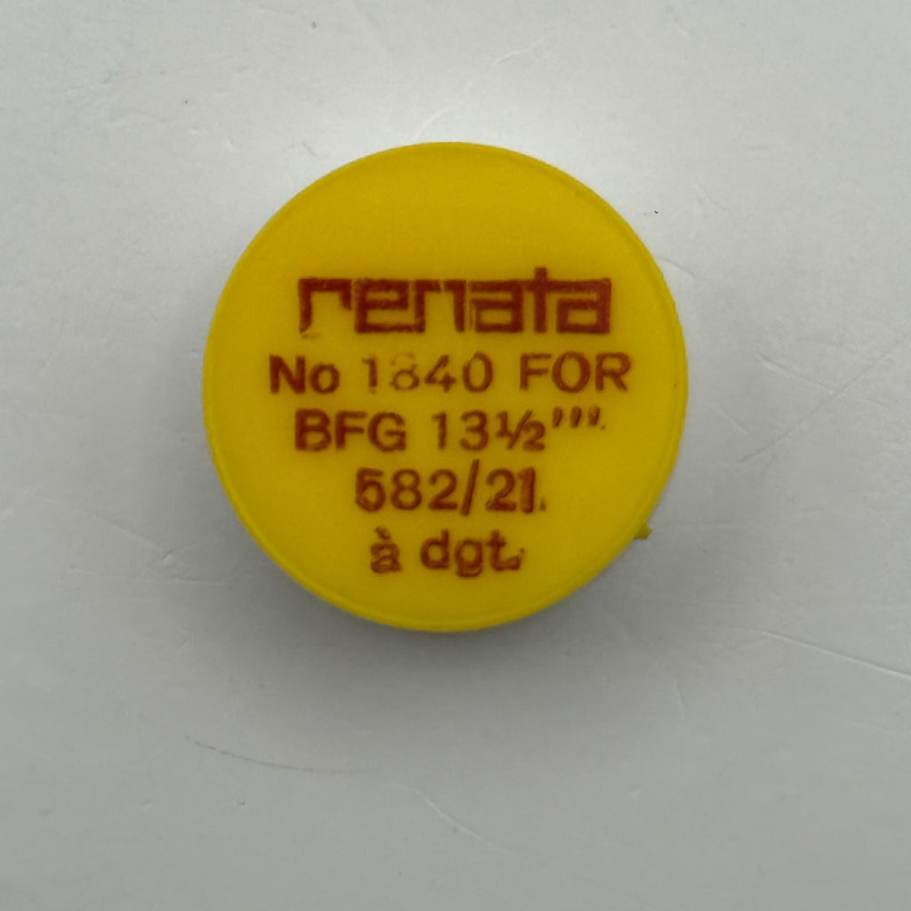 BFG 582/21 Balance Wheel Complete And Spring 13½’’’ 1840 Watch Movement Parts