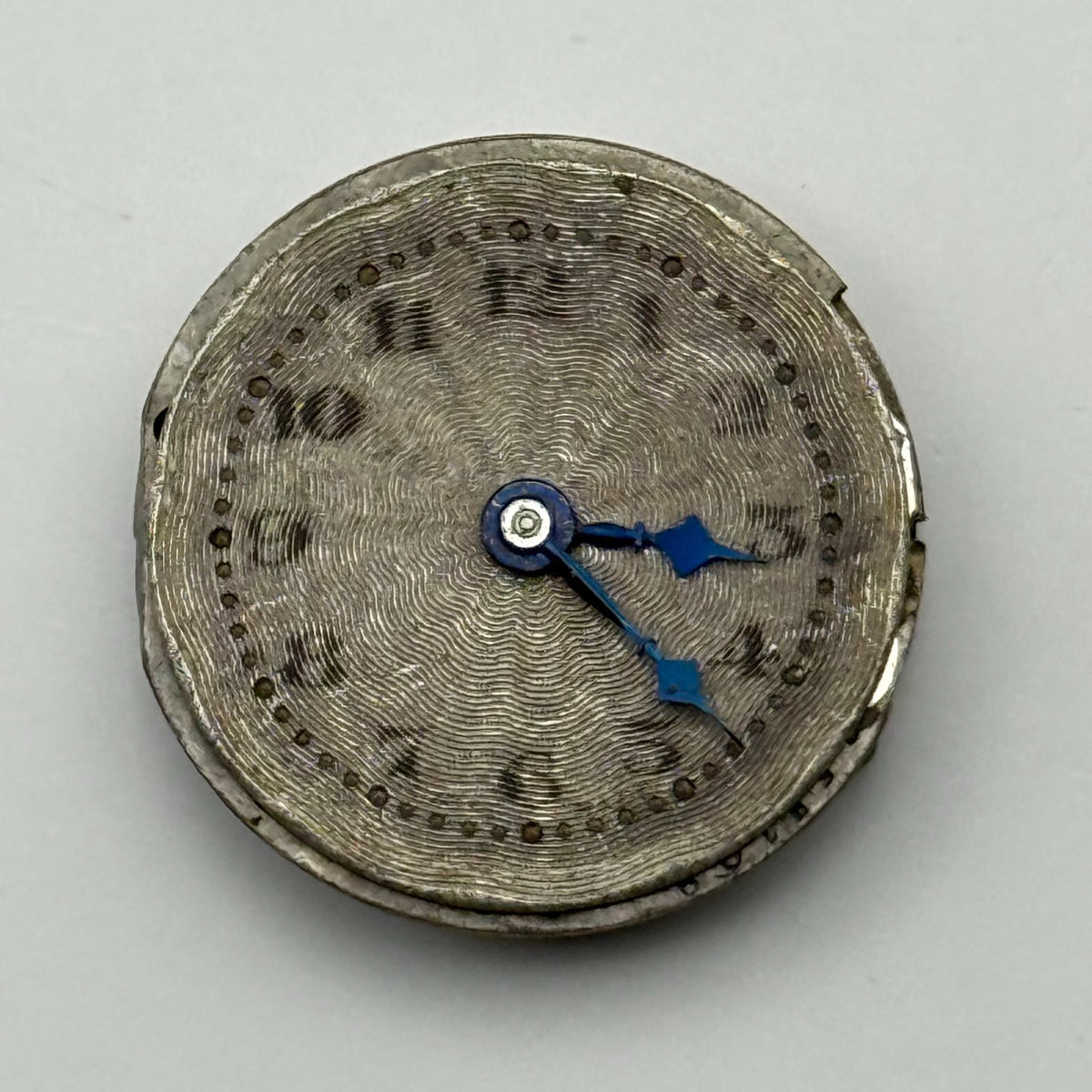 Buren 875 Watch Movement Swiss 15 Jewels Manual Wind Vintage Parts Repair 19.7mm