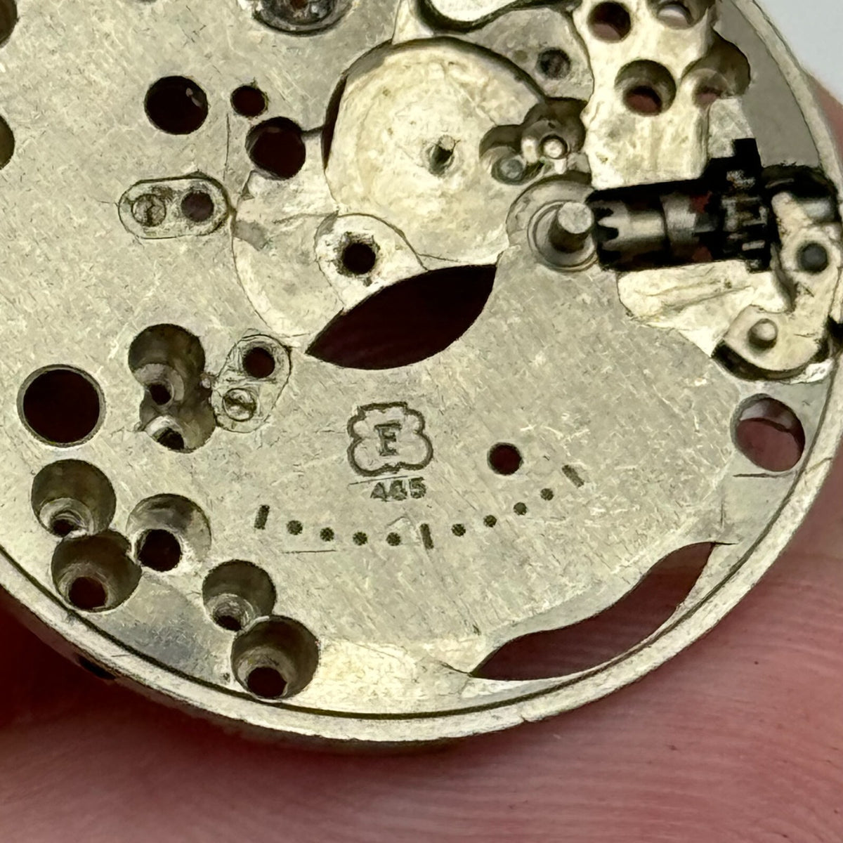 Felsa 465 Watch Movement - Main Plate - For Parts / Repair - 25.9mm