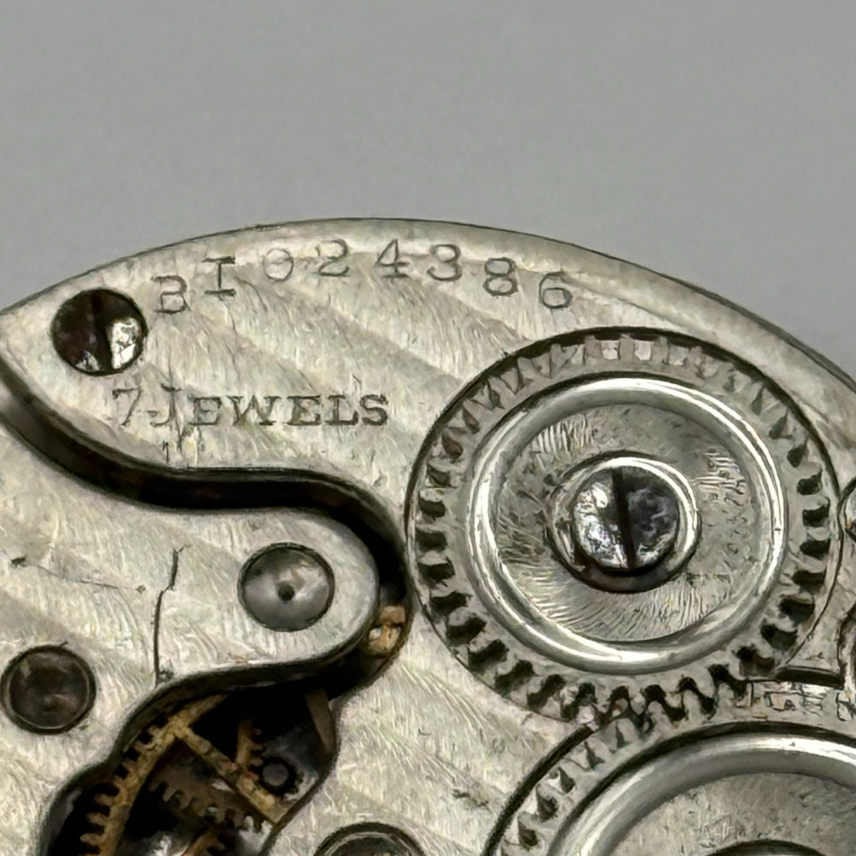 New York Standard Grade 306 Watch Movement Model BI American 0s Parts Repair