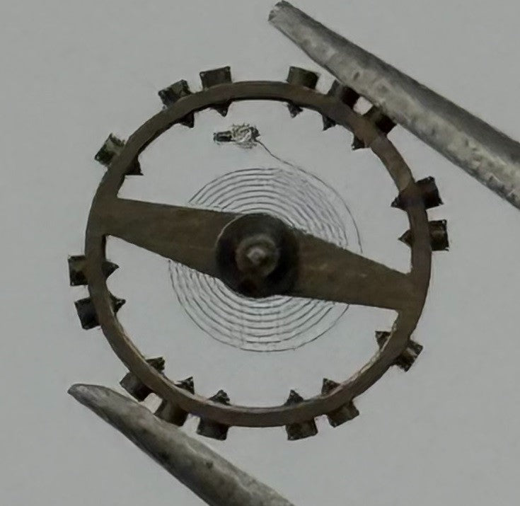AS 976 1012 Balance Wheel Complete And Spring Renata 29 Watch Movement Parts NOS