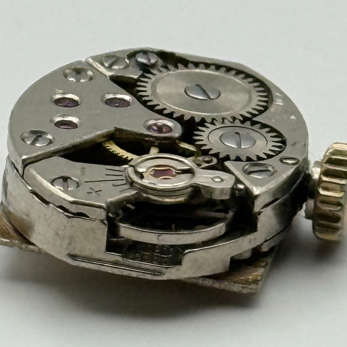FEF 6620 Watch Movement Running Avia 17J Swiss Manual Wind Parts Repair 13mm