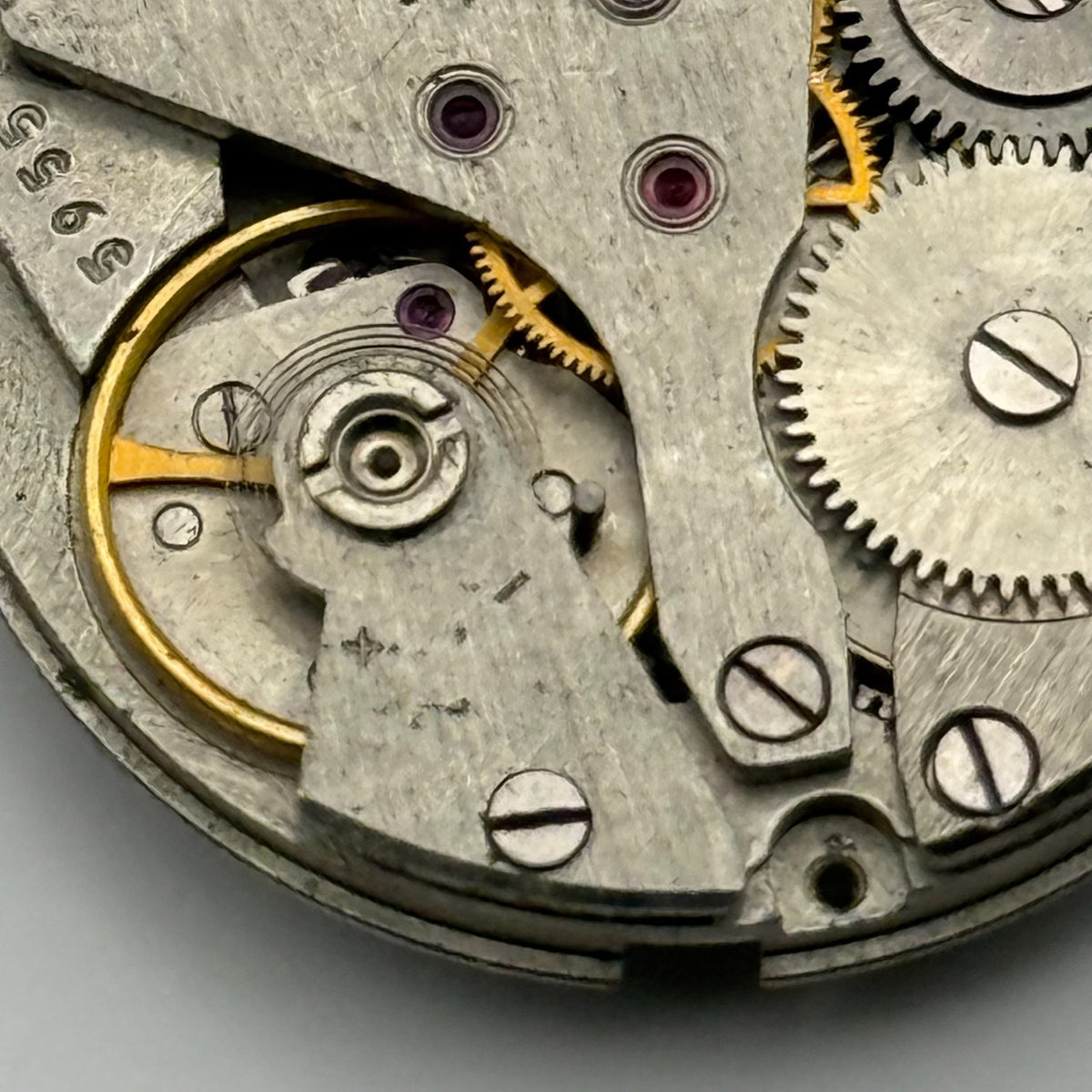 Soviet Watch Movement 17 Jewels Manual Wind Parts Repair 26.5mm