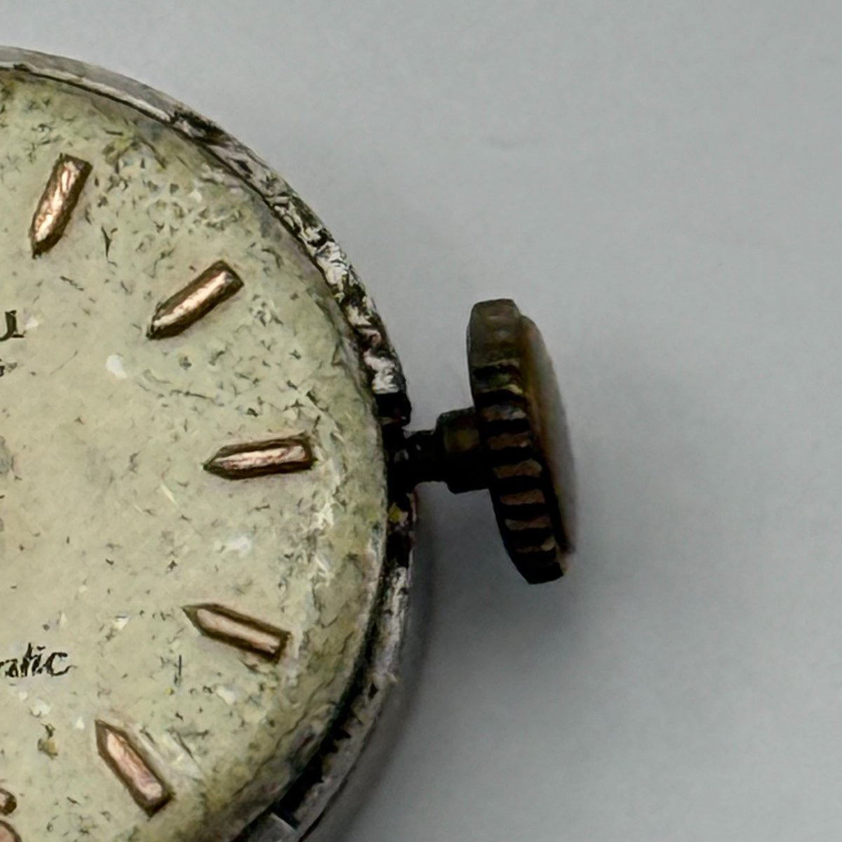 AS 1477 Watch Movement A. Schild MuDu 17J Swiss Automatic Parts Repair 16.3mm