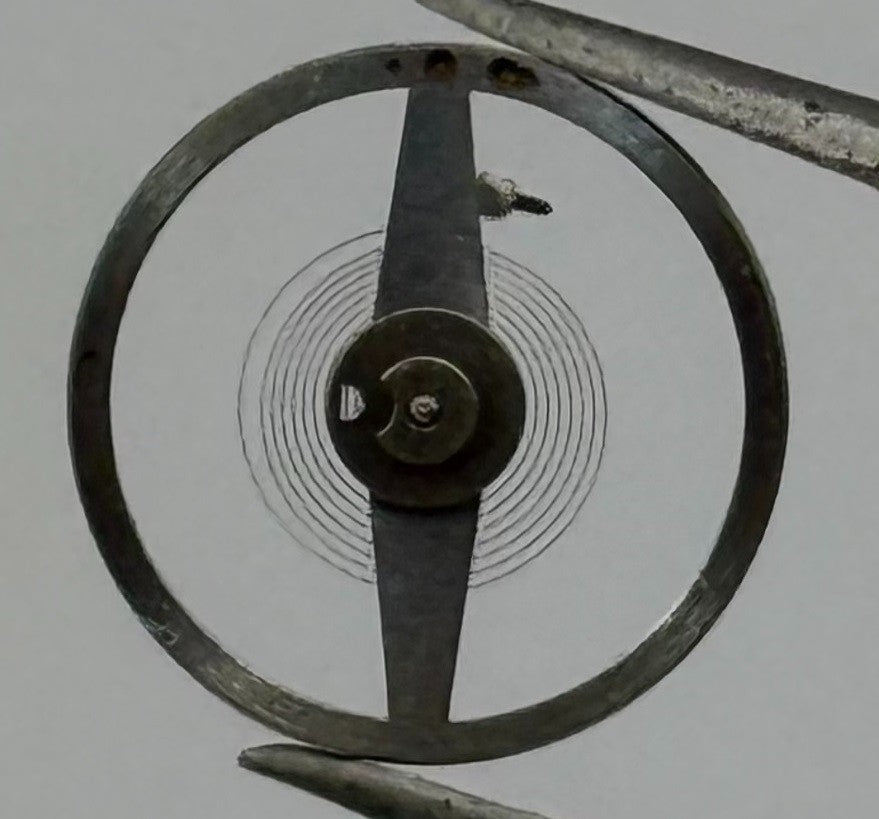 MST 385 Balance Wheel Complete And Spring 10½’’’ ON BEAT Watch Movement Parts