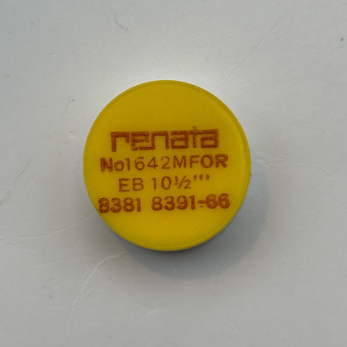 EB 8381 8391-66 Balance Wheel Complete And Spring 10½’’’ 1642 M Watch Parts NOS