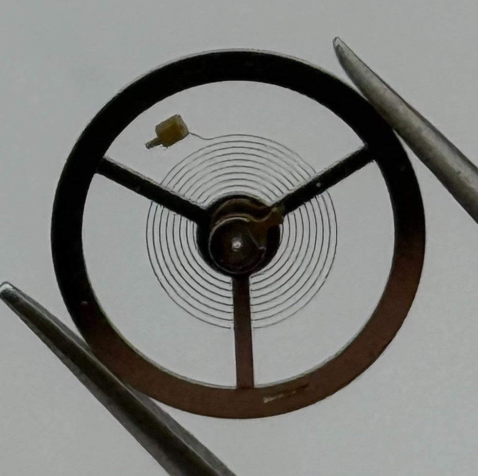 Brac 500 508 Balance Wheel Complete And Spring 12’’’ 5225 Watch Movement Parts