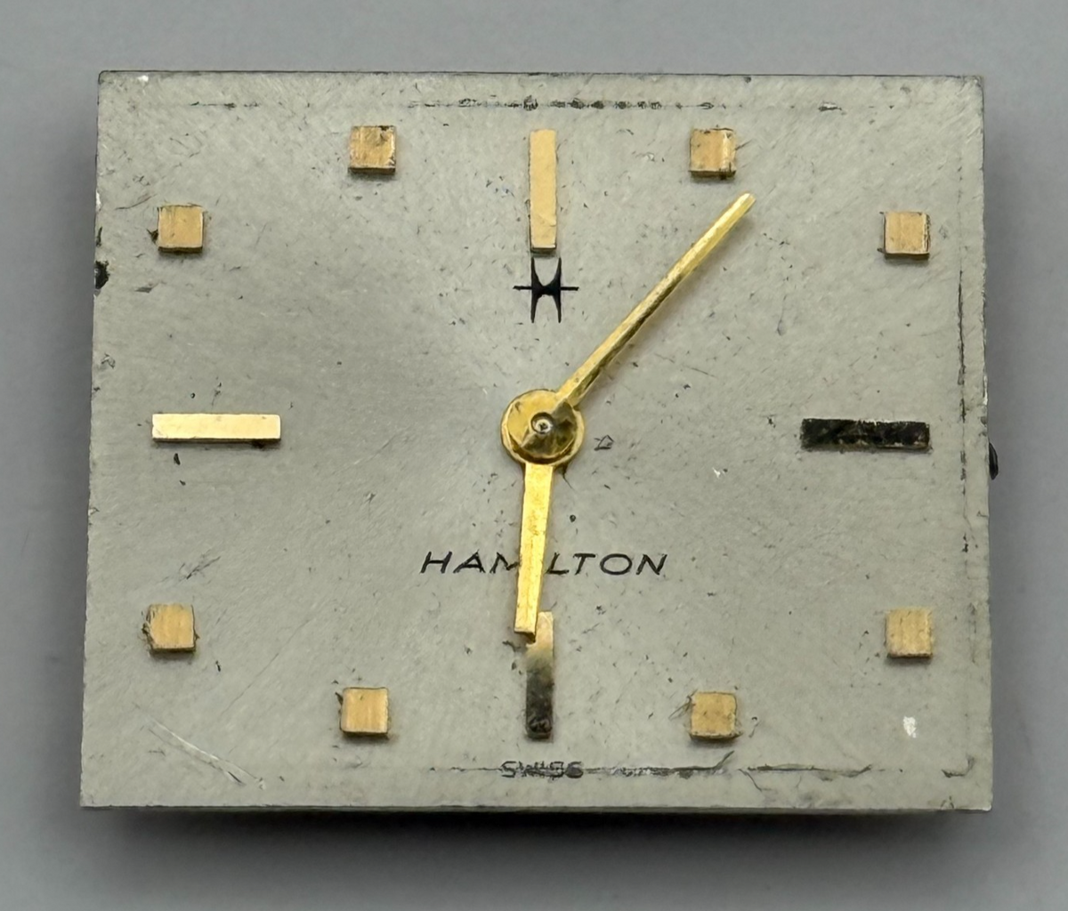 Hamilton C80 Watch Movement - Spares - For Parts / Repair - 17.4mm