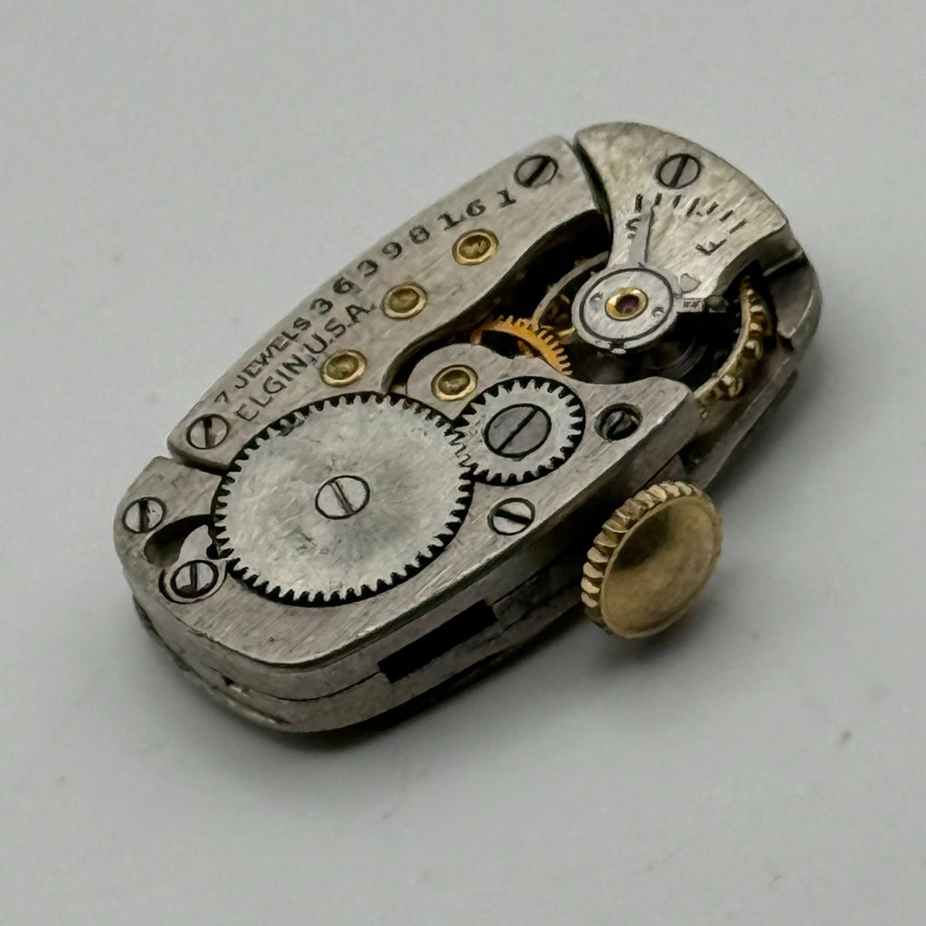 Elgin 529 Watch Movement American Parts Repair